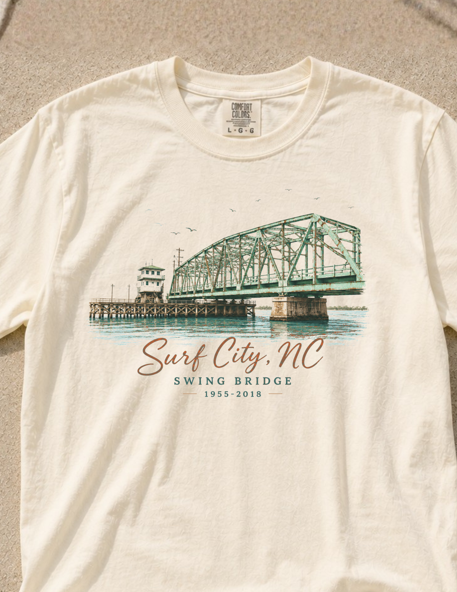 Surf City Swing Bridge T-Shirt